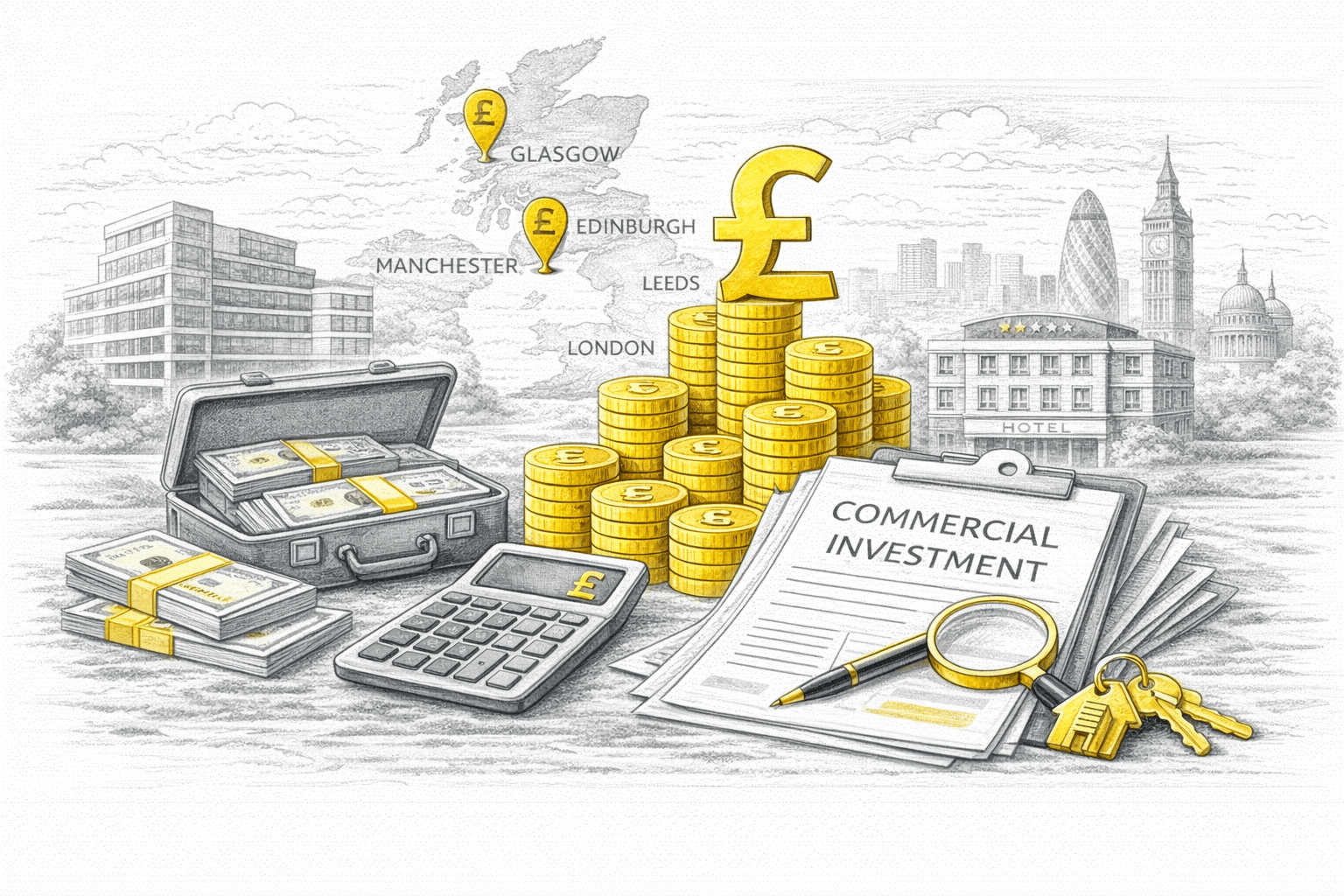 Navigating commercial investment finance a comprehensive guide to buying commercial property in the UK