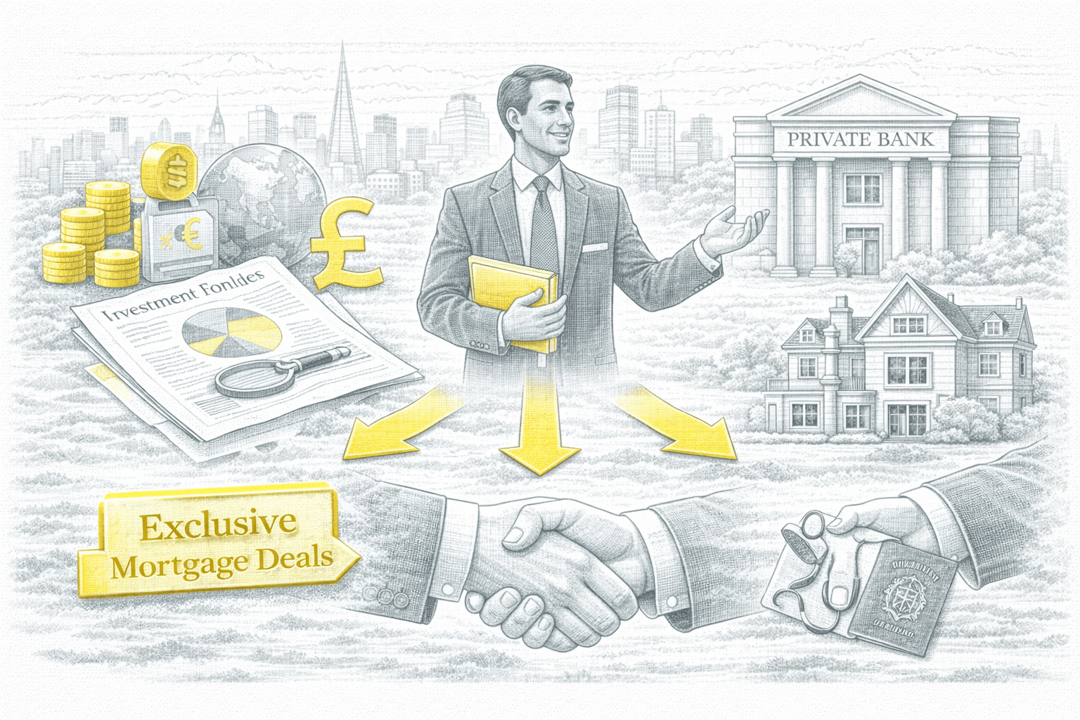 How mortgage brokers secure exclusive private bank mortgages for UK clients