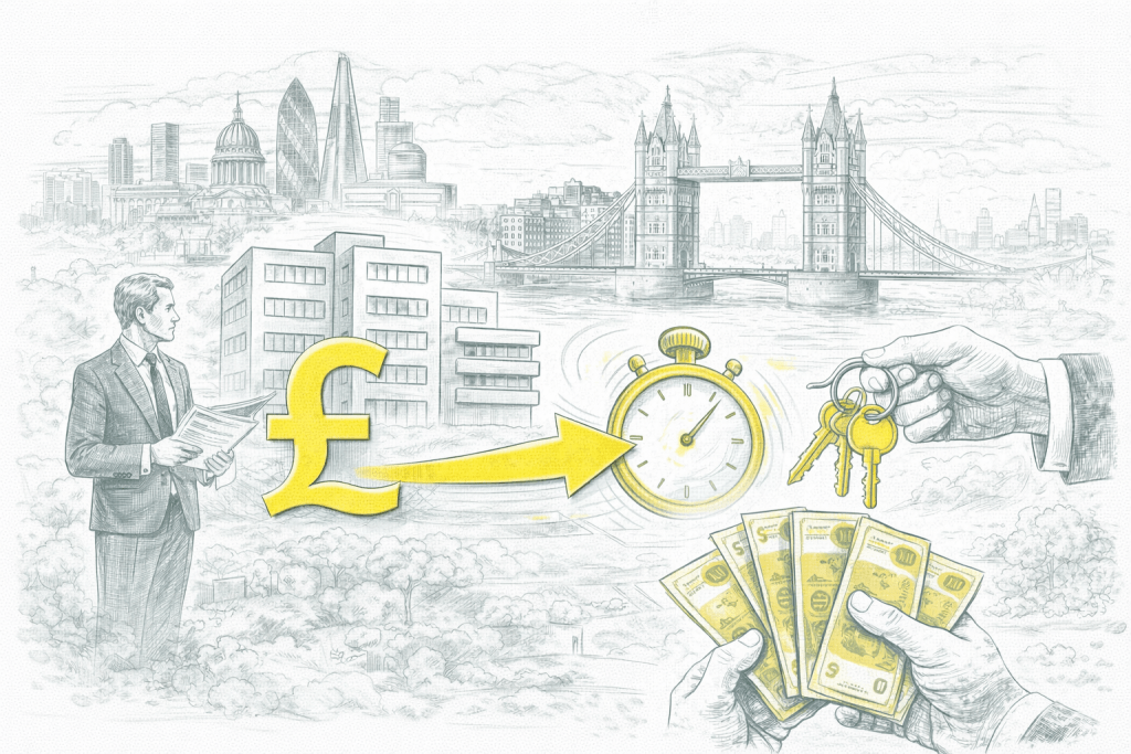 Commercial bridging finance London fast funding for property and business