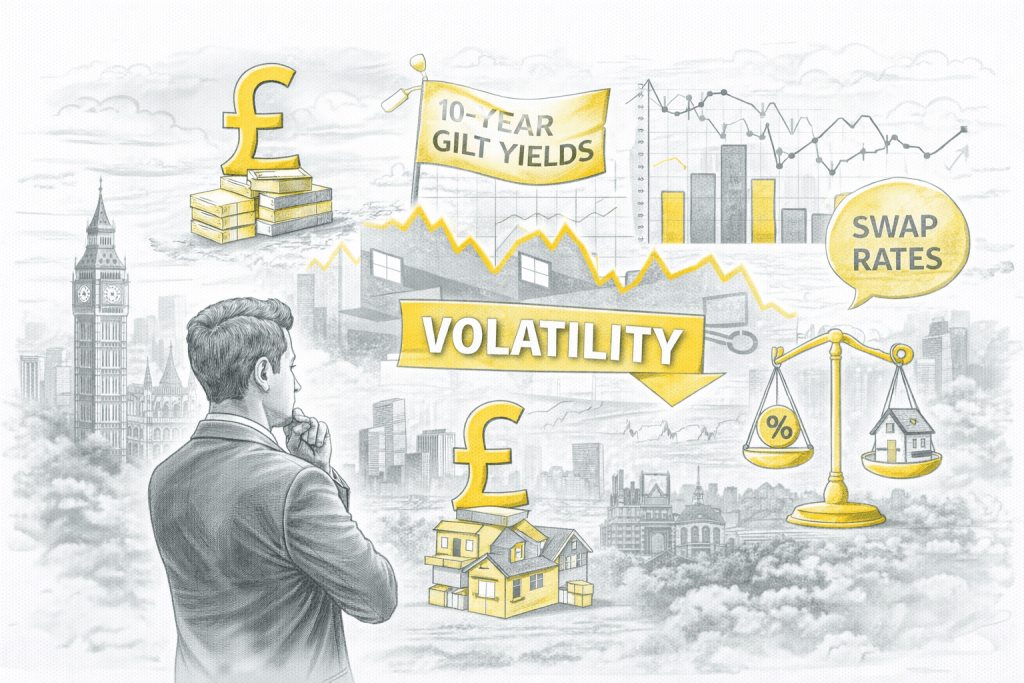 Market volatility gilt yields swap rates guide