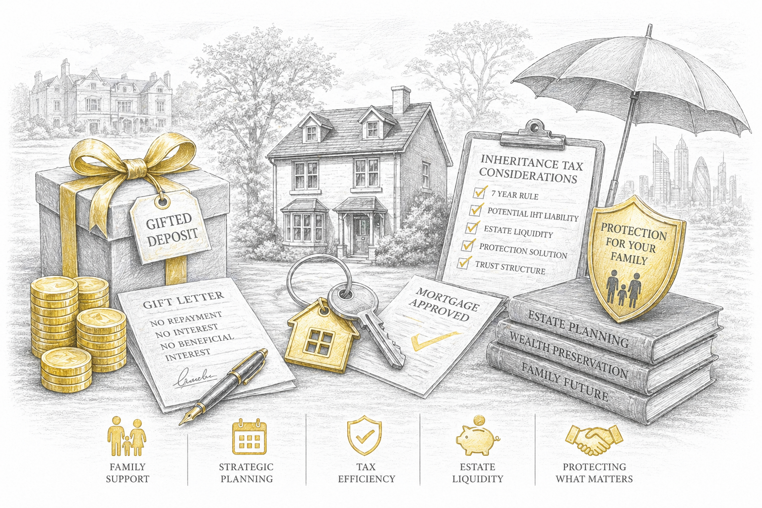 Gifted deposits inheritance tax and the HNW families who need to think beyond the mortgage
