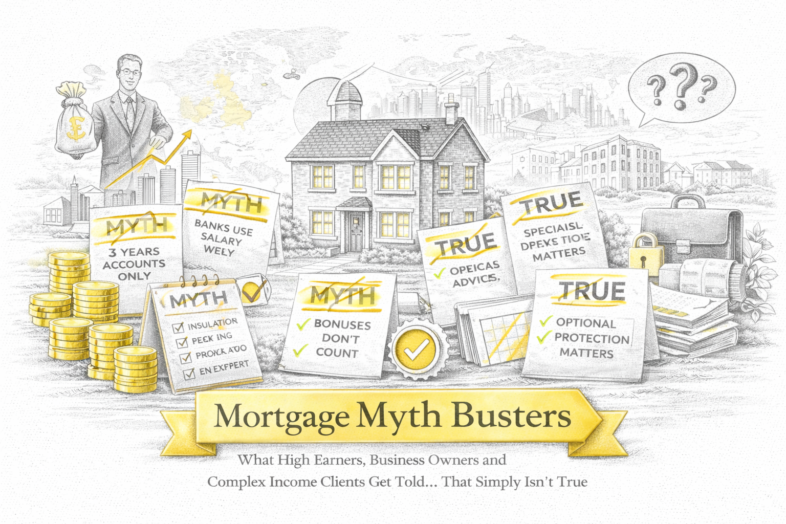 Mortgage myth busters what high earners business owners and complex income clients get told that simply isnt true