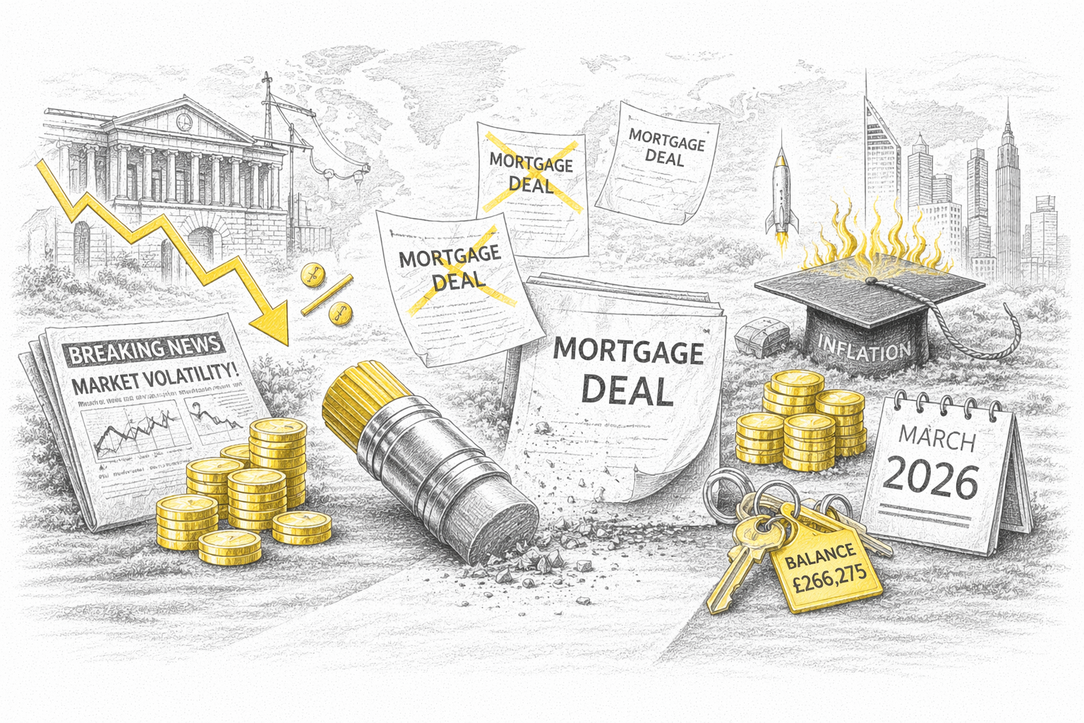 When mortgage deals start disappearing it is usually not random