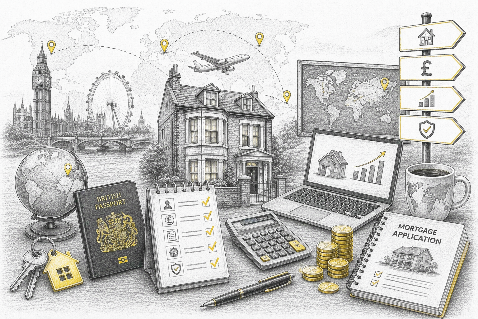 Expat mortgage UK how to buy or remortgage british property from abroad