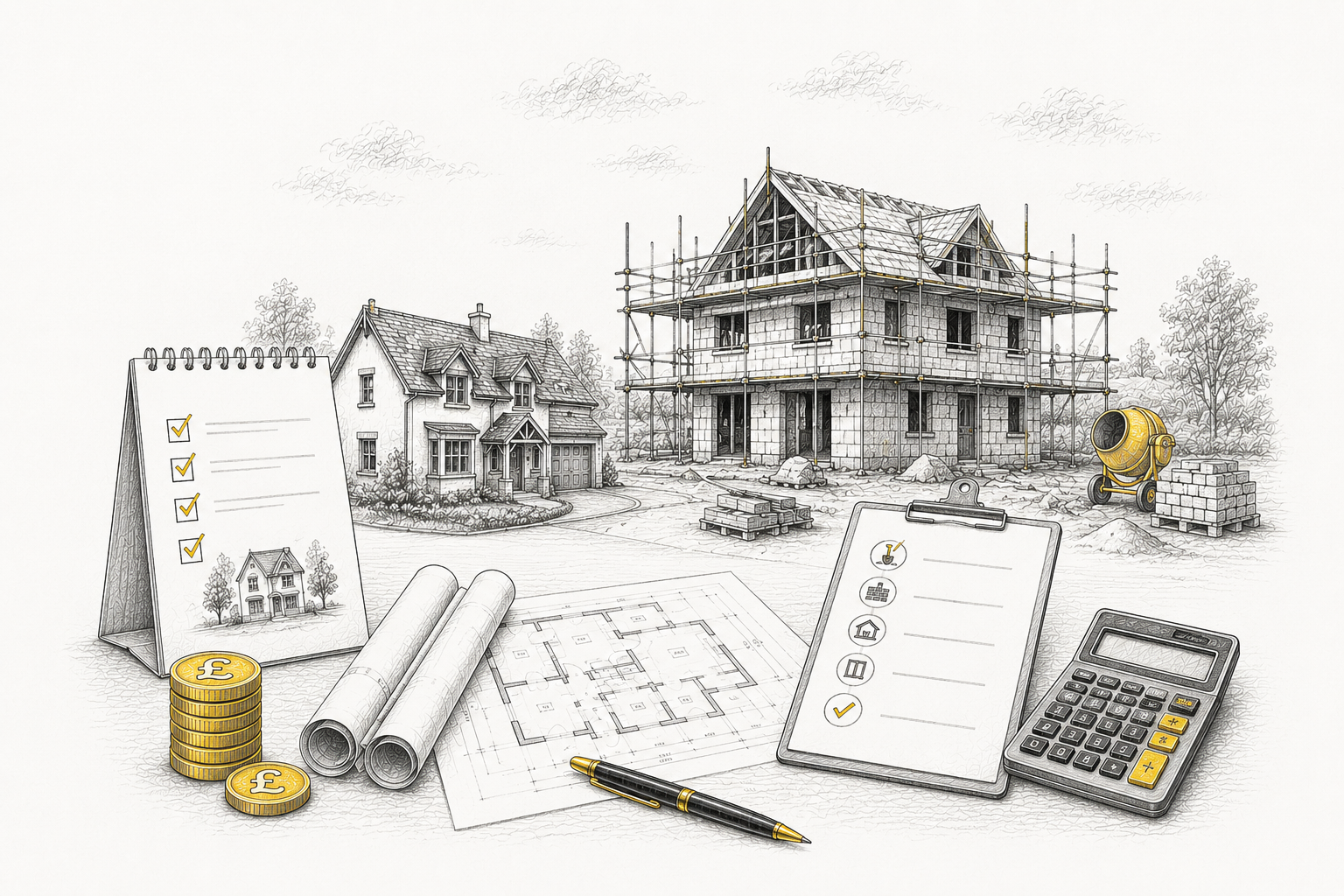 Self build mortgages how funding works at every stage